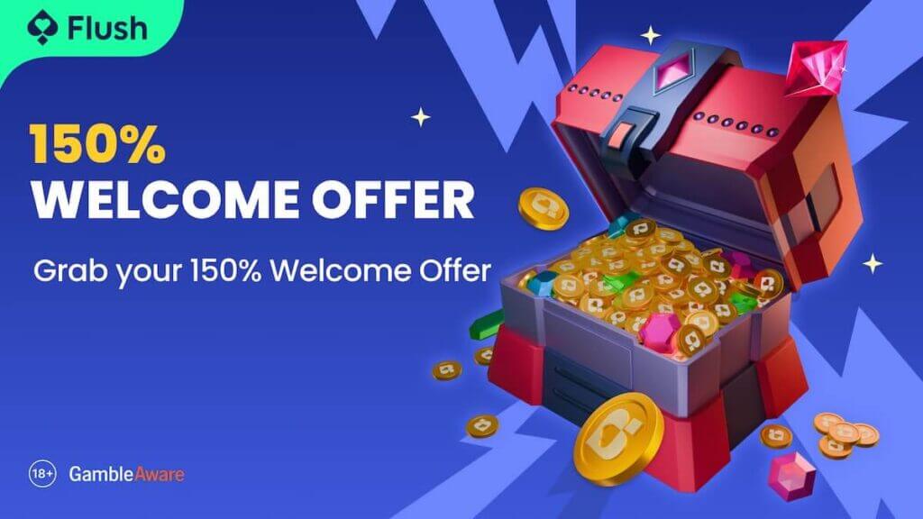 flush casino welcome bonus