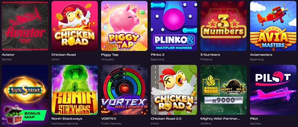 GlitchSpin arcade games