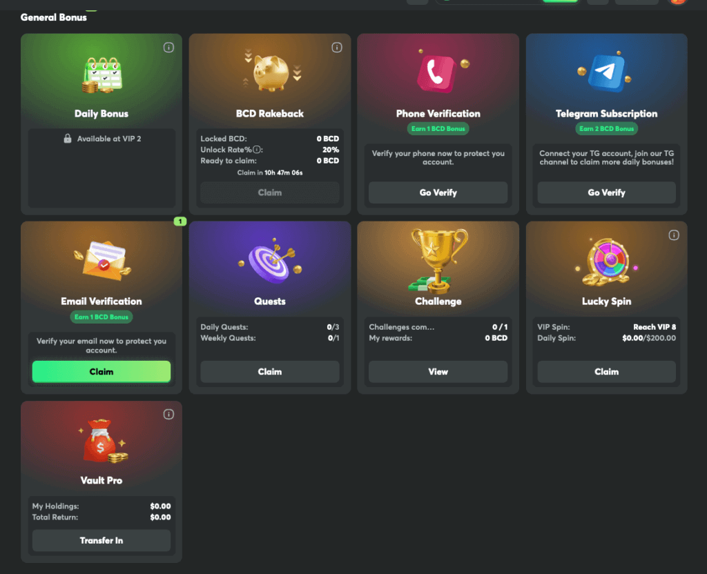 bc.game no deposit bonuses