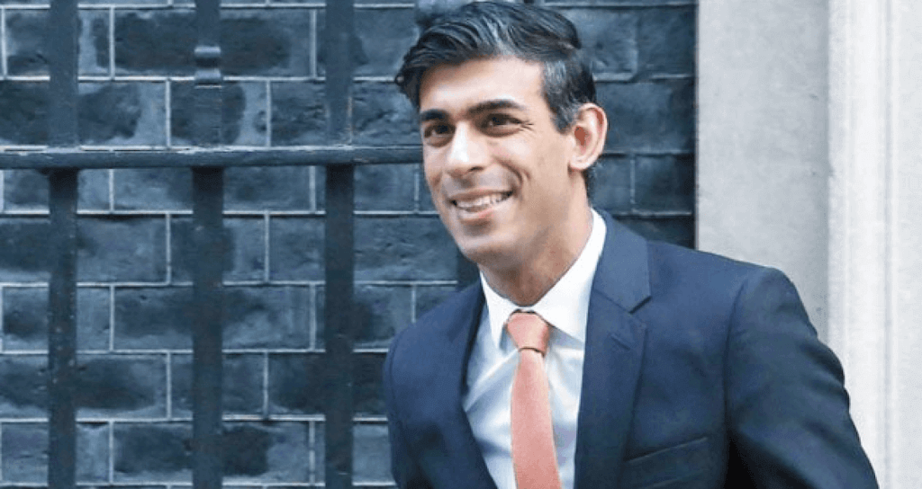 British Finance Minister Rishi Sunak