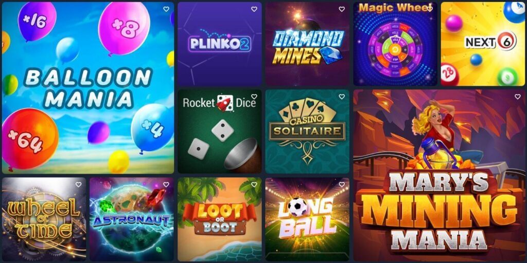 PureBets casual games