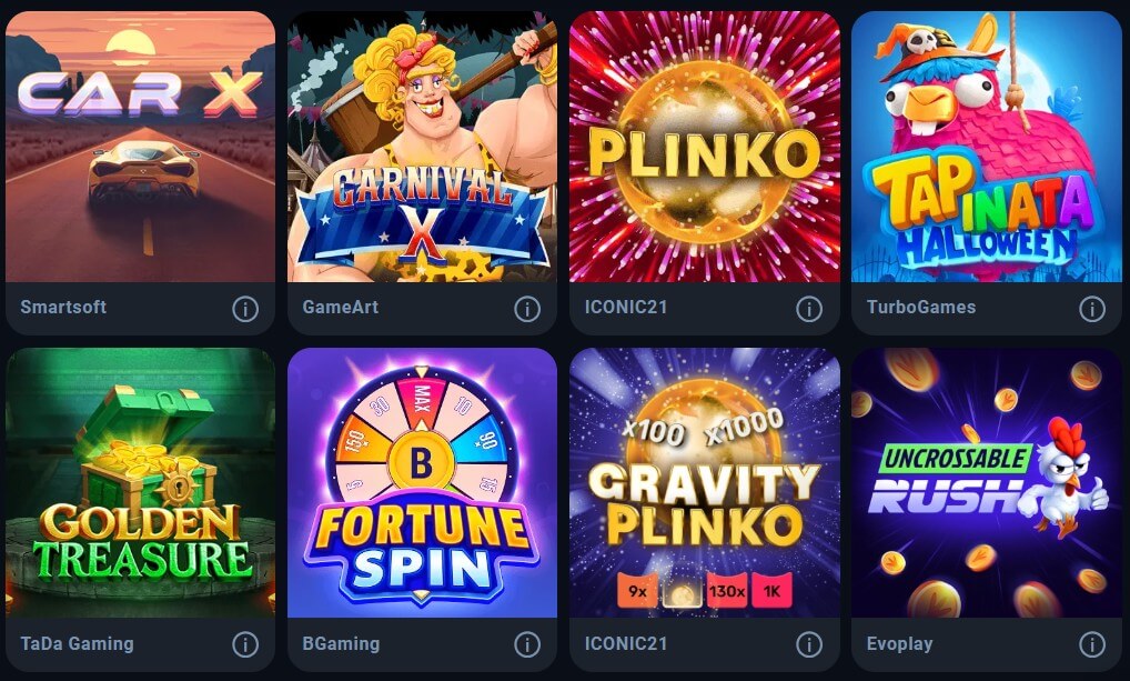 Thunderpick casual games