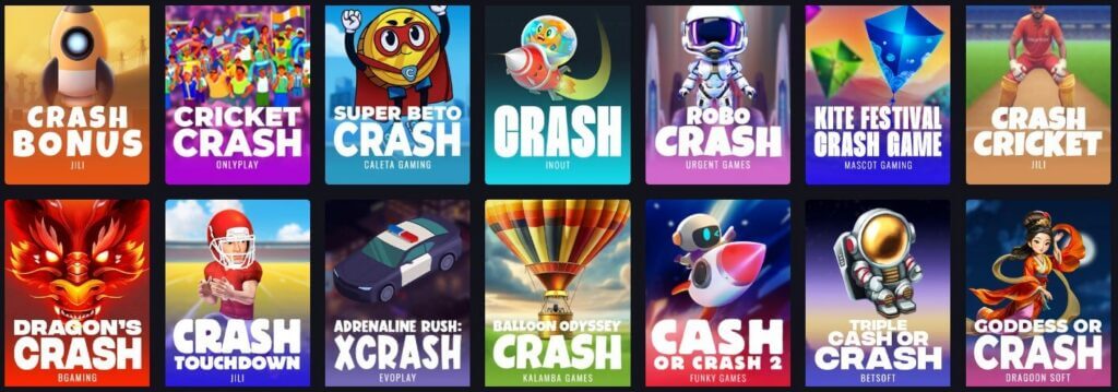 Exclusive and speciality games at Chancer Casino.