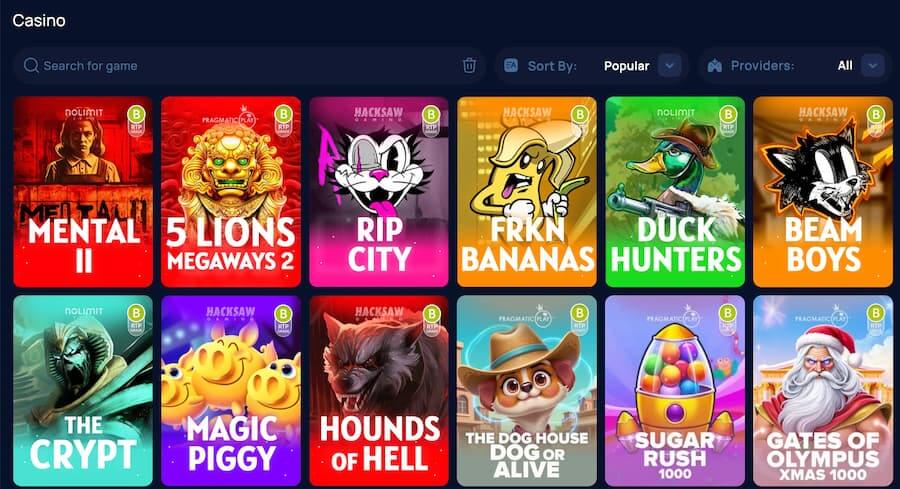 slot selection