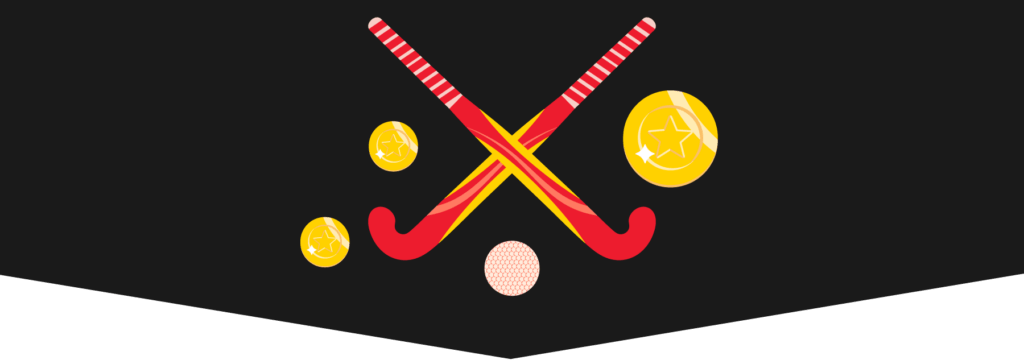 Illustration of hockey fan tokens
