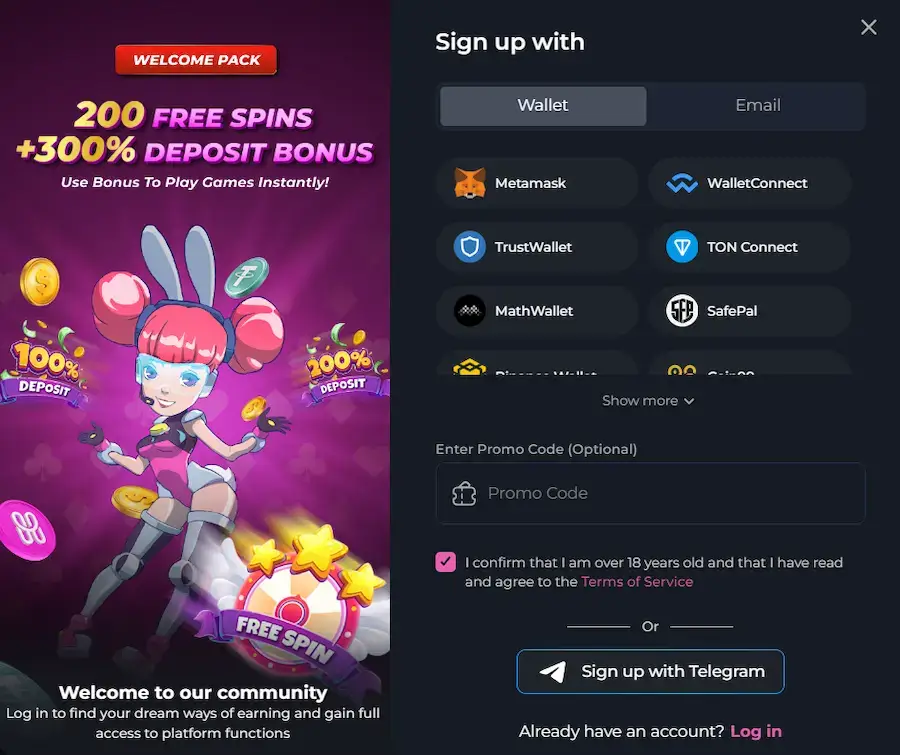 Hunny Play Registration