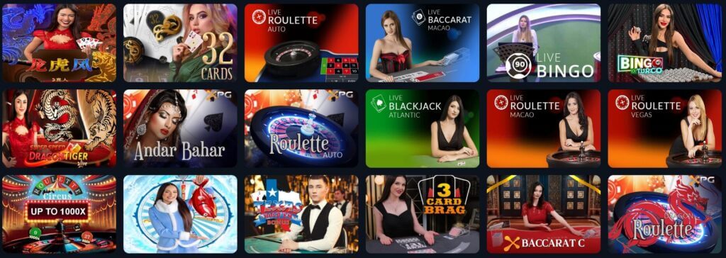 Max Casino live casino