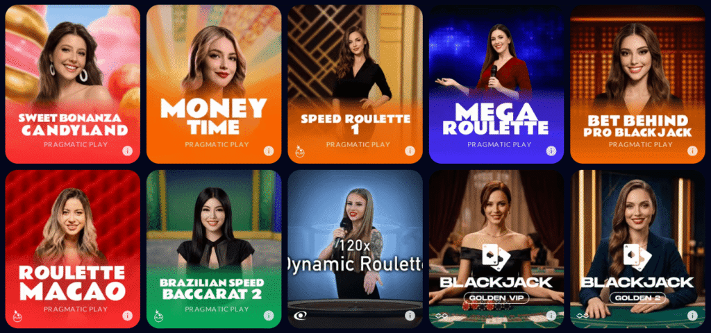 WildWin live casino