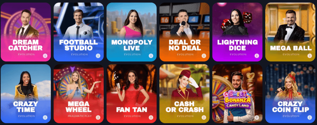 Peakbet live casino