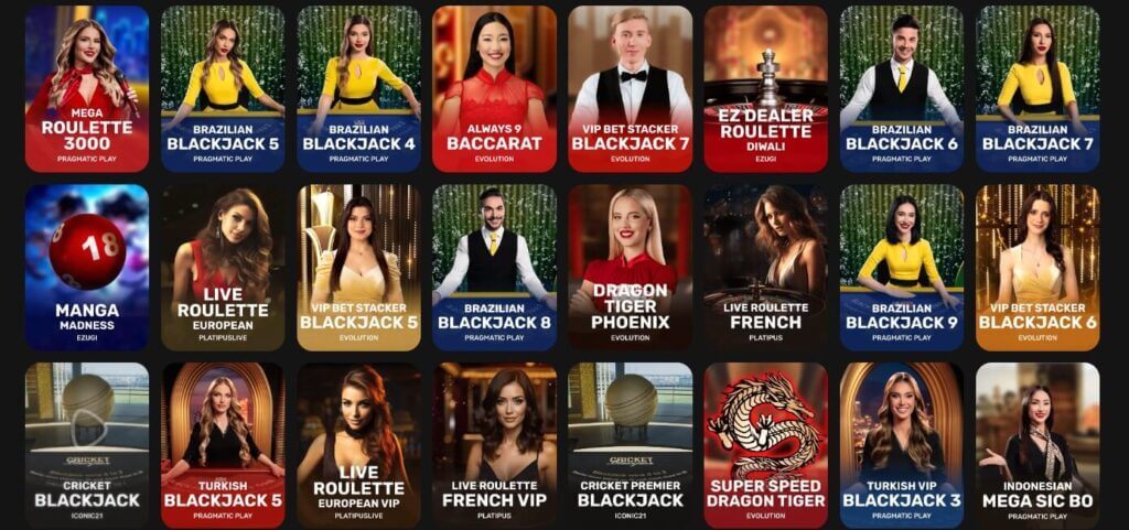 WildTornado live casino