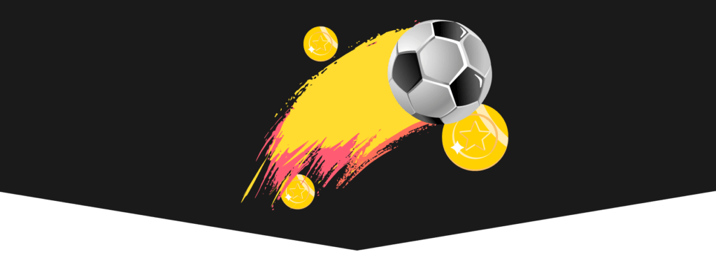 Illustration of football fan tokens
