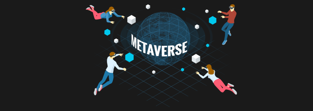 Illustration of metaverse