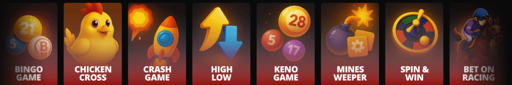 Jetset Spins mini games