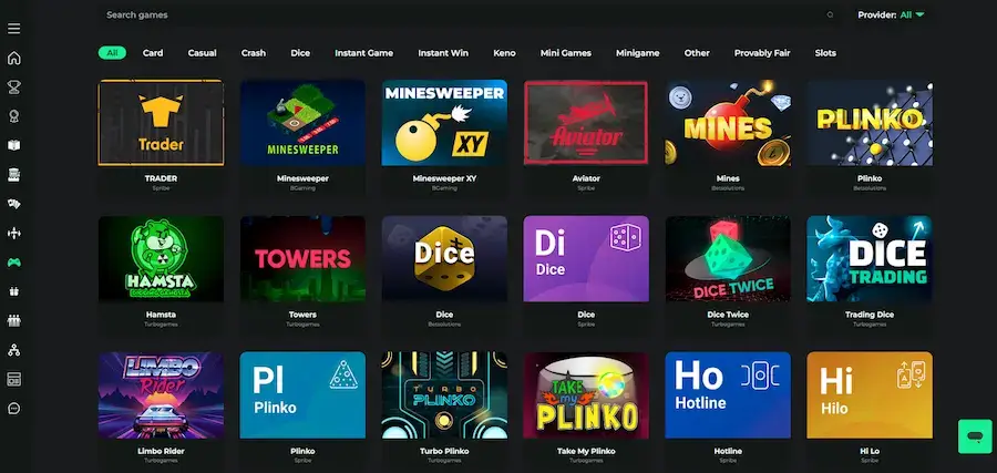 Other Games at Moneytree.