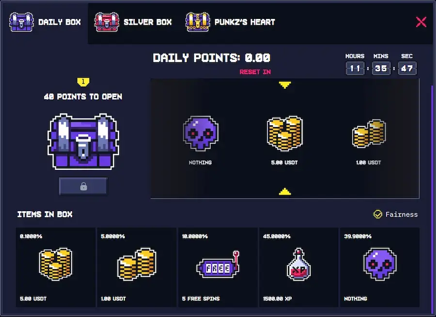 Other offers we found at Casinopunkz.