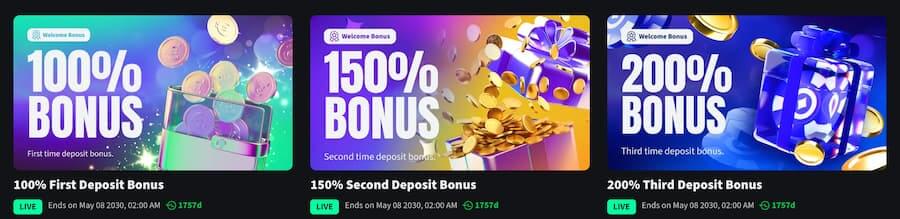 welcome offer