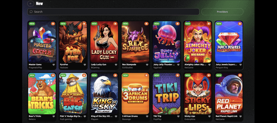 New releases at Hexabet casino