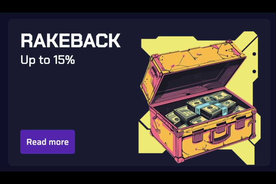 Instant Rakeback at Betory Casino