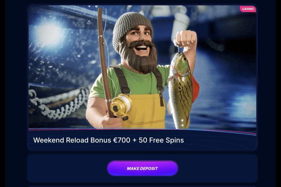 Weekend Reload Bonus at OXBet casino review