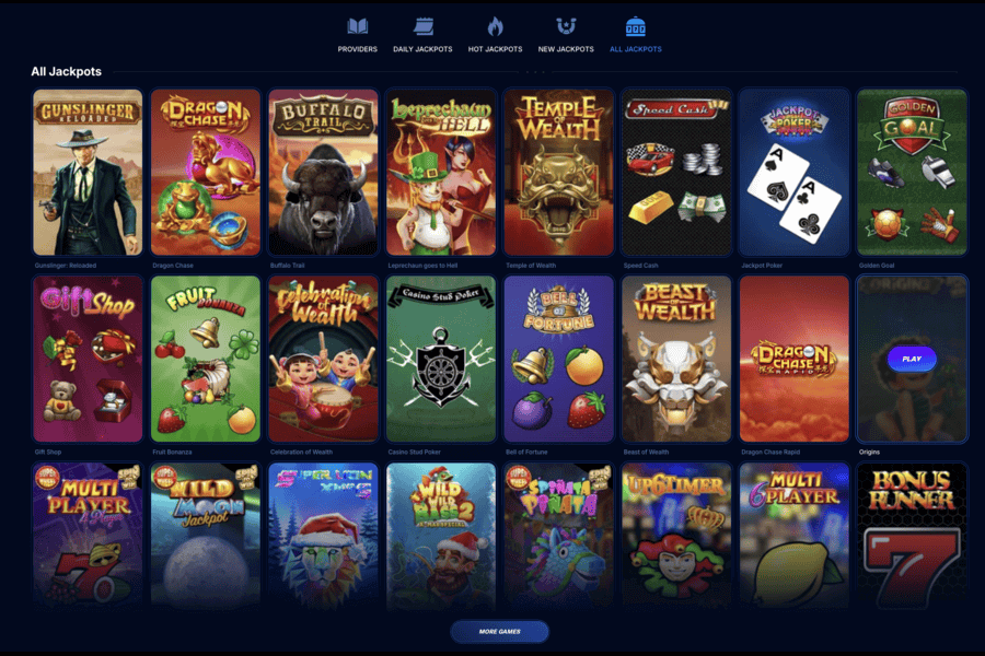 Best games that feature jackpot prizes at 0XBet