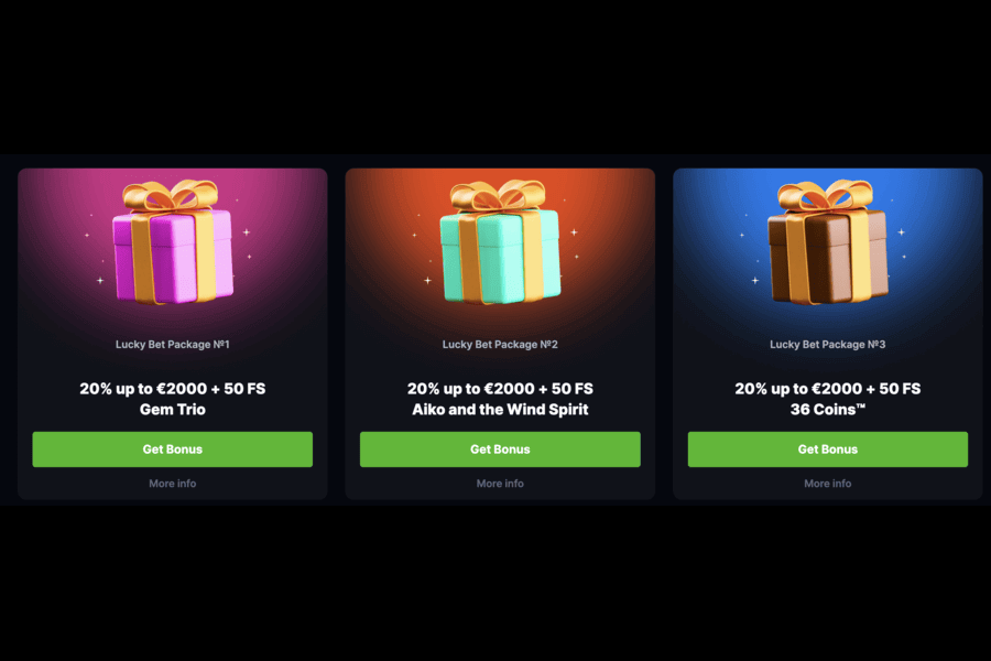 Promotions at Betflare casino