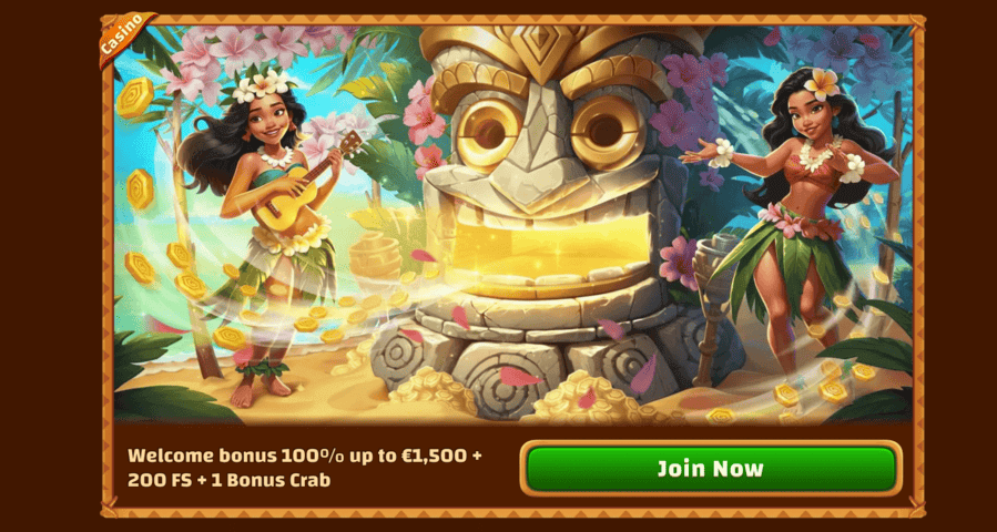 Tiki Casino Review: Welcome Bonus