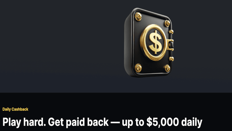 25% cashback at MenaceKing casino