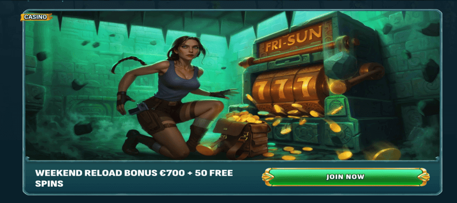 Weekend reload bonus at Larabet Casino