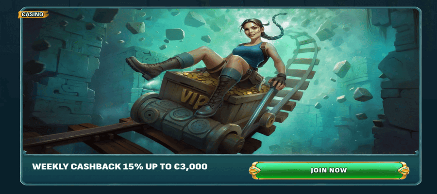 Cashback for top 3 VIP Levels at Larabet Casino