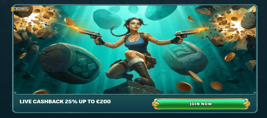 Cashback for Live Casino Games at Larabet