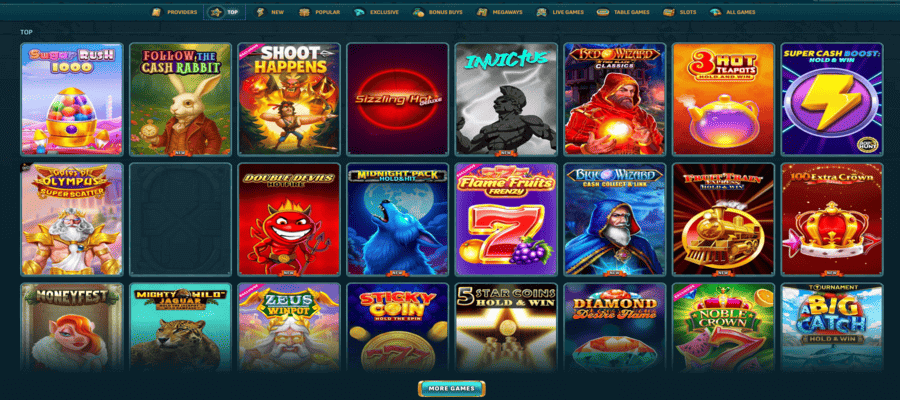 Popular slot games featured at Larabet casino review