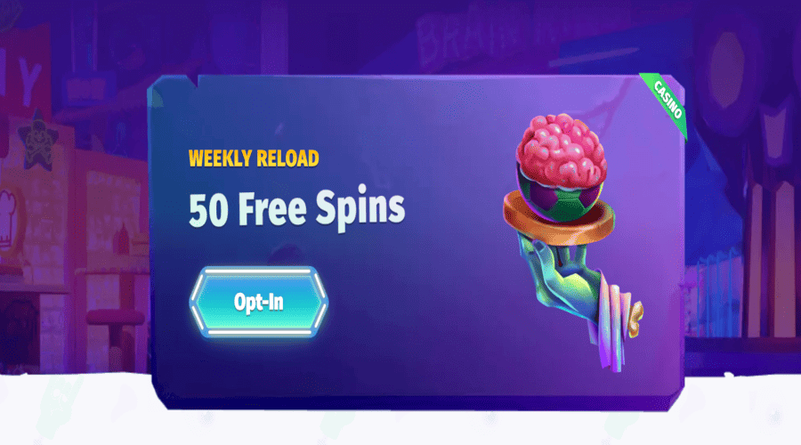 Weekly reload bonus at Casombie Casino Review
