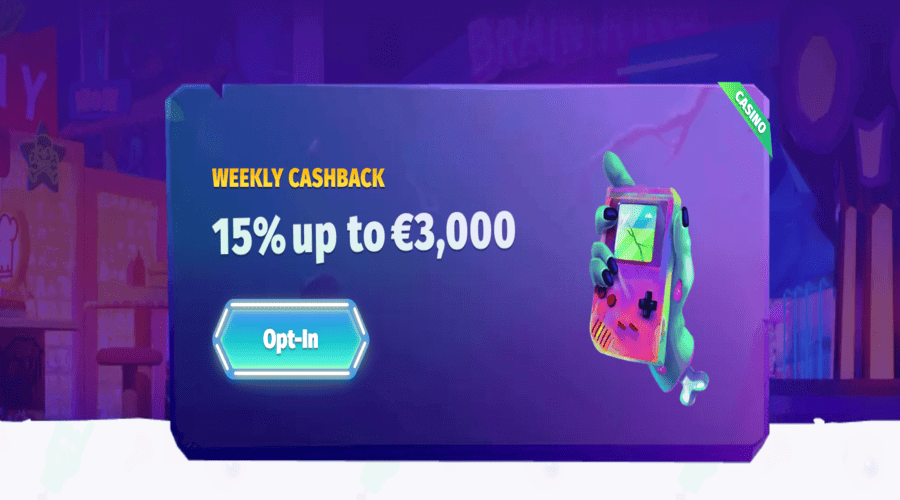 Cashback for top VIPs at Casombie Casino