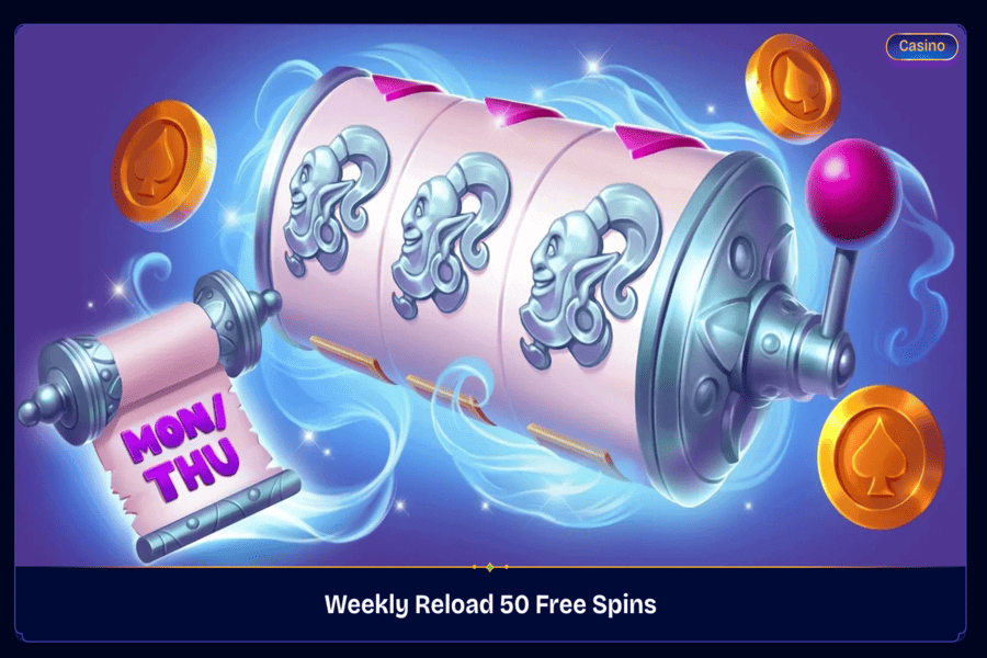 Free Spins Bonus at WishWin Casino
