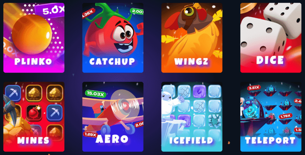 instant games at Jackbit