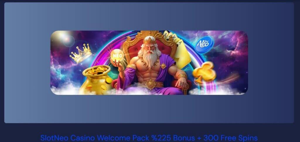 SlotNeo free spins bonus