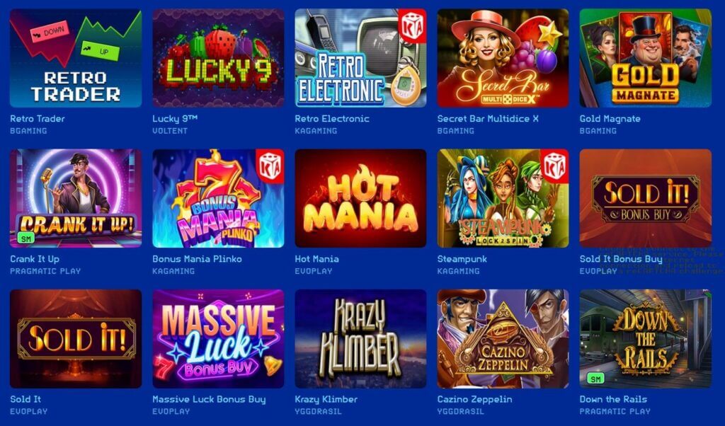 Spinly slots