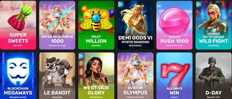 Slots at WillBet.