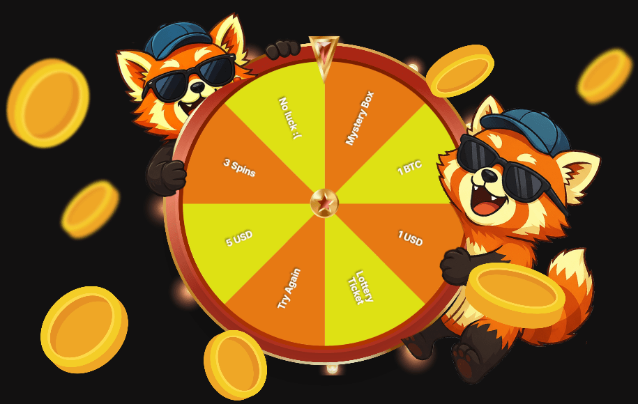 ZenoBet.io spin wheel