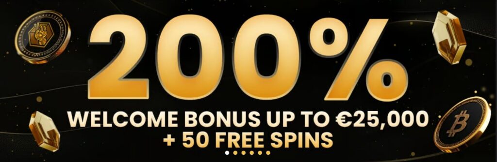 Lucky Block casino welcome bonus