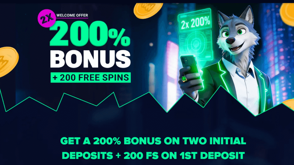 WildWin welcome bonus