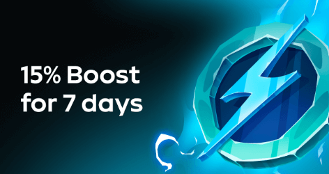 A screenshot of Gamdom's rakeback offer for new players