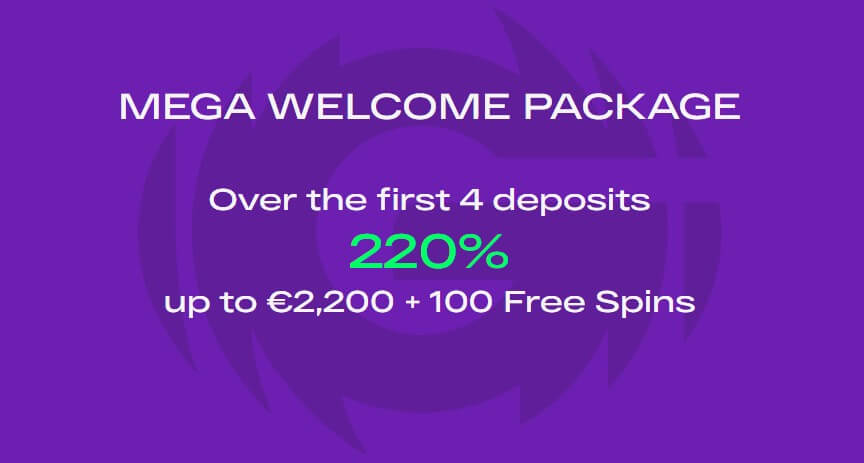 GlitchSpin welcome bonus