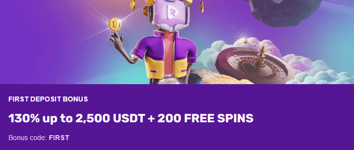 Playbet.io’s welcome bonus