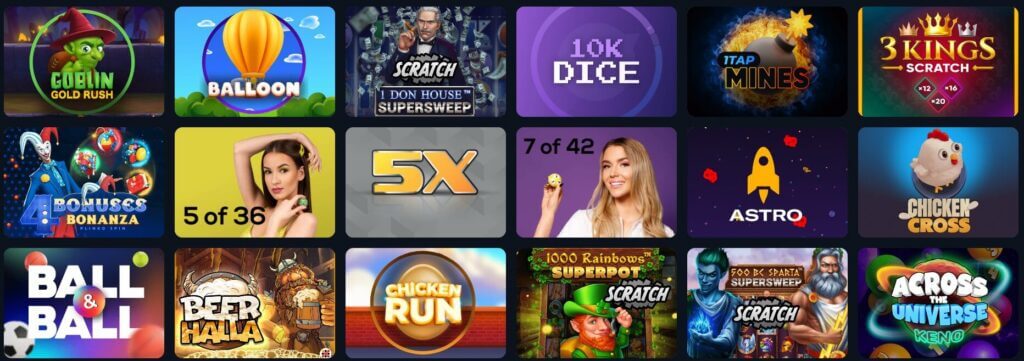 Max Casino lucky games