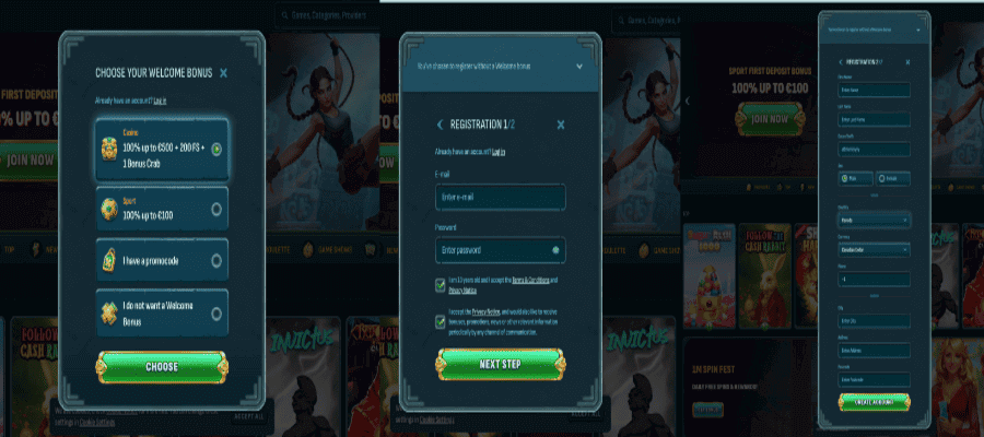 How to Open an Account at Larabet casino