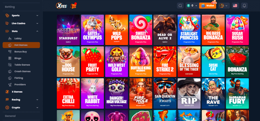 slots xyes