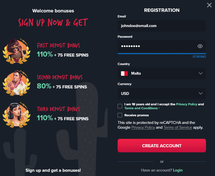 registration trips casino